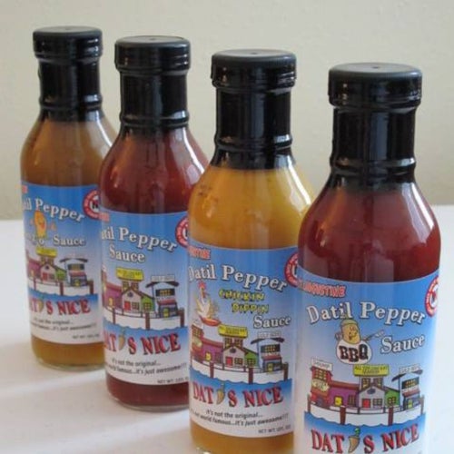 dats nice hot sauce with datil pepper