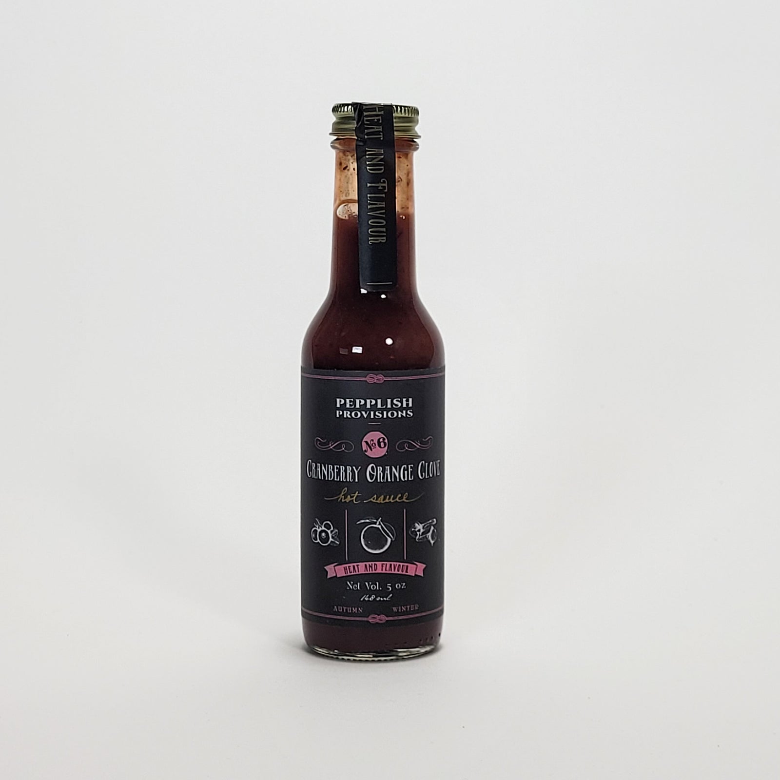 Pepplish Provisions Cranberry Orange hot sauce