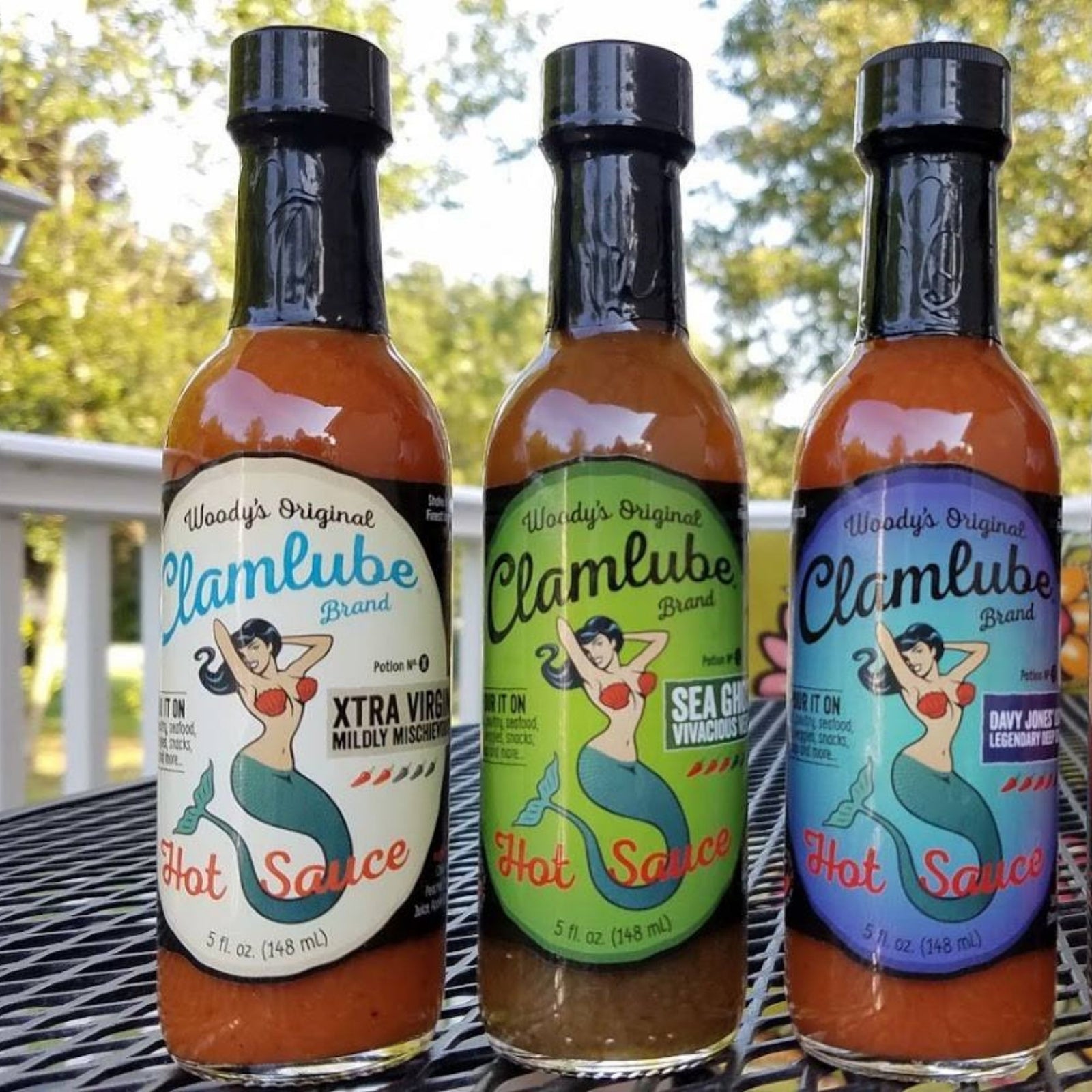 woodys original clamlube hot sauce