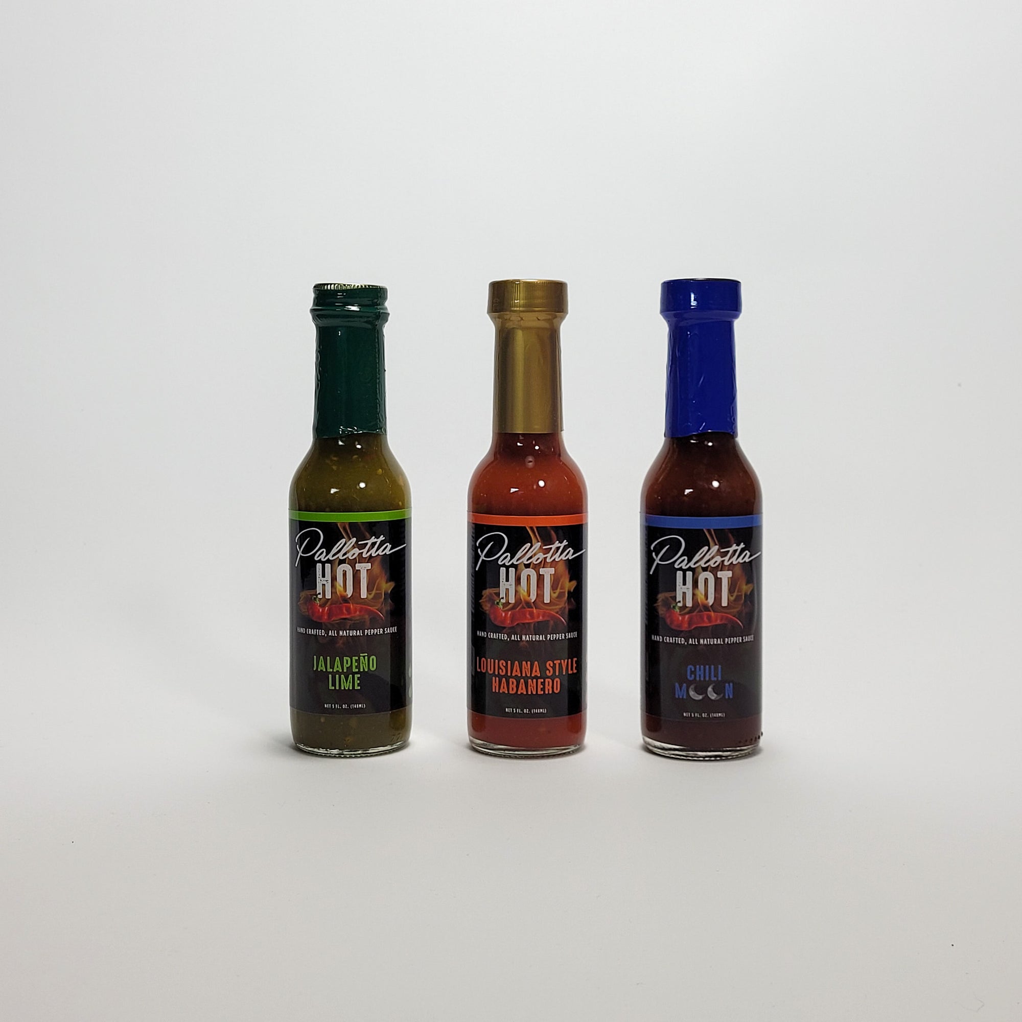 Pallotta Hot Sauce collection 