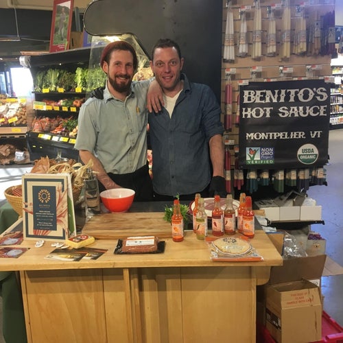 ben maniscalco of benito's hot sauce