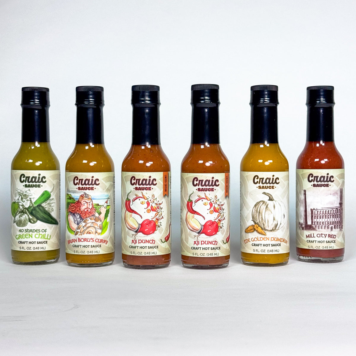 Craic Sauce Aji Punch Bundle (6 bottles)