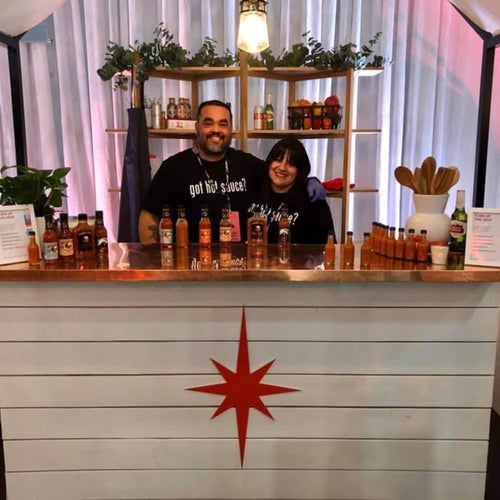 Mikey V founder of Mikey V's hot sauce