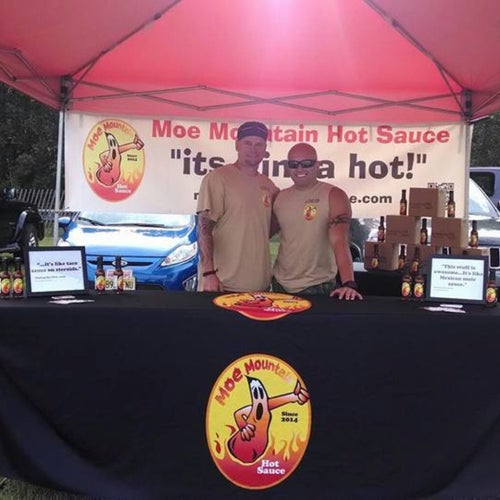 Owner Martin Olsen of Moe Mountain Hot Sauce