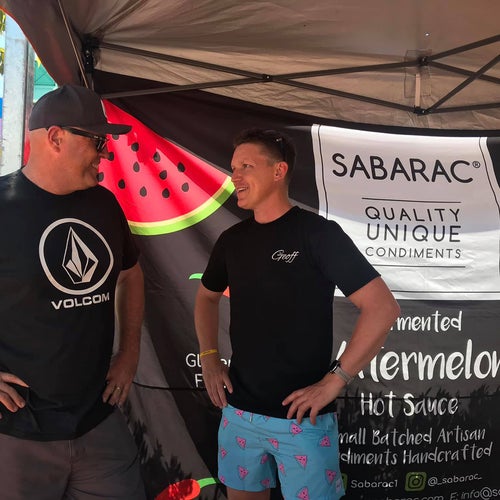 Sabarac hot sauce founder geoff baker