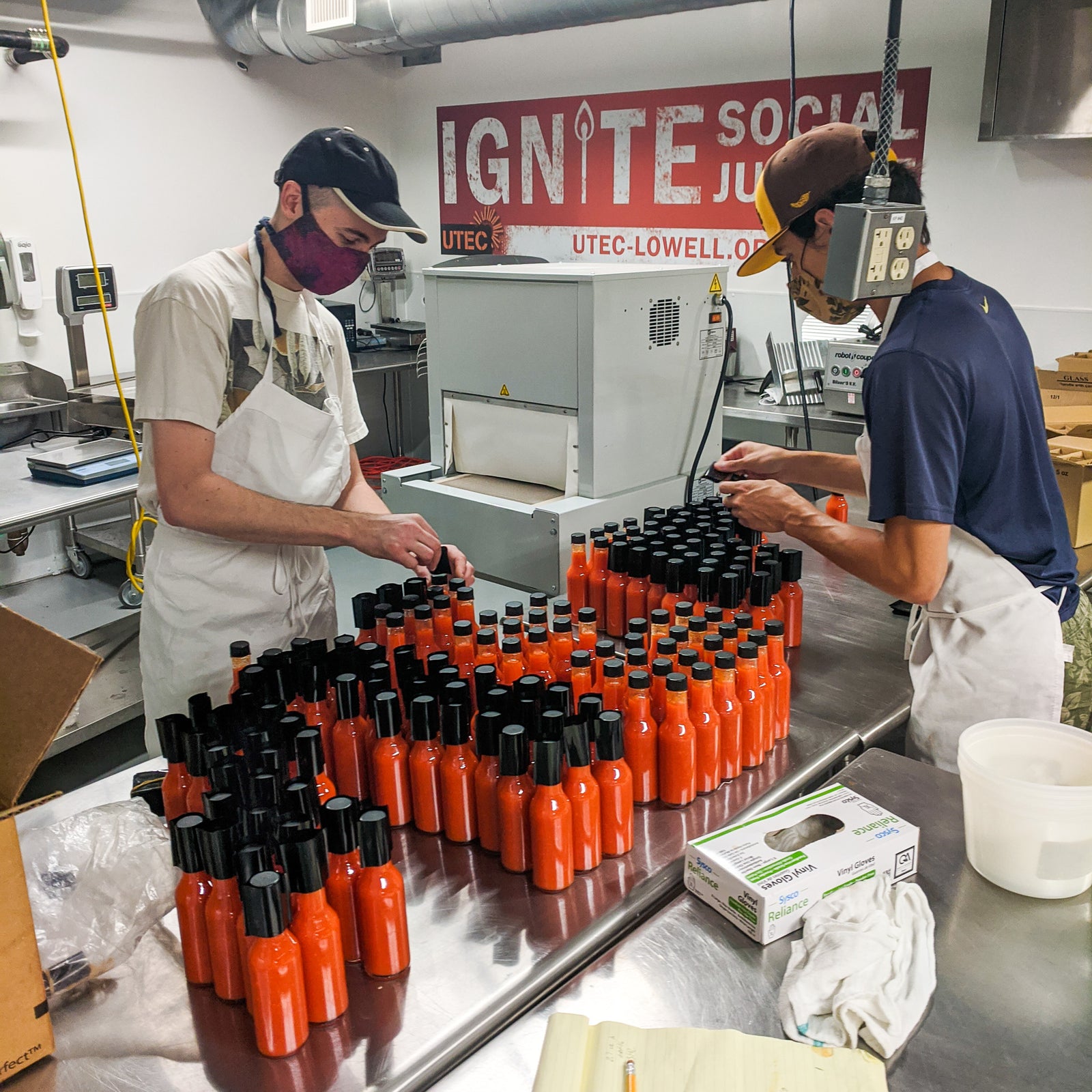 making craft hot sauce