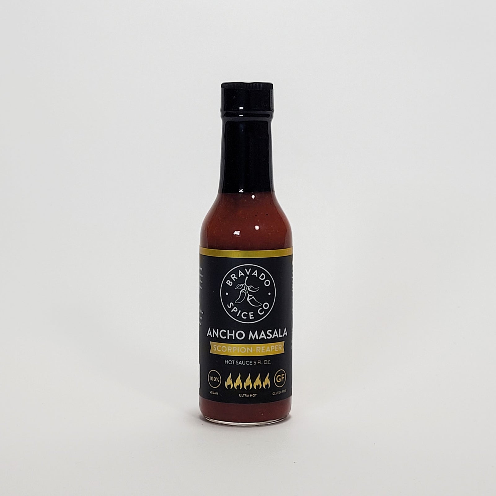 Bravado Spice Co Ancho Masala Scorpion Reaper hot sauce
