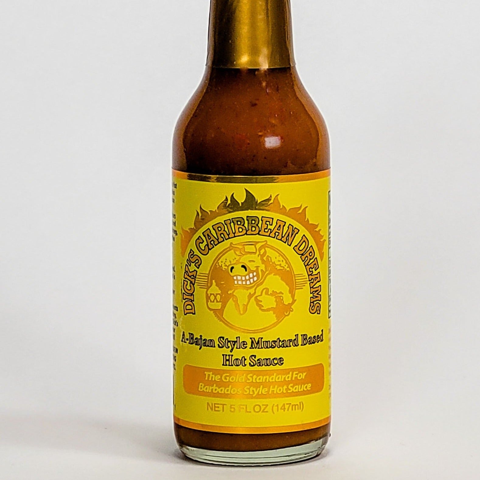 dirty dick's caribbean dreams hot sauce label