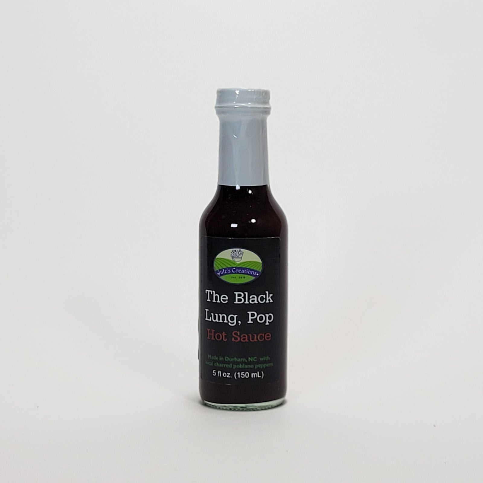 Julz Creations the black lung pop hot sauce