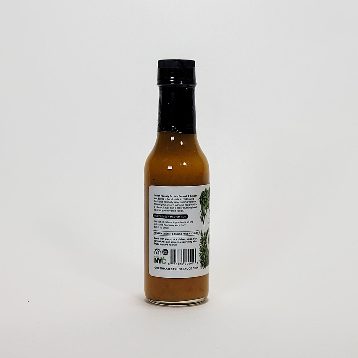 Queen Majesty Scotch Bonnet hot sauce back