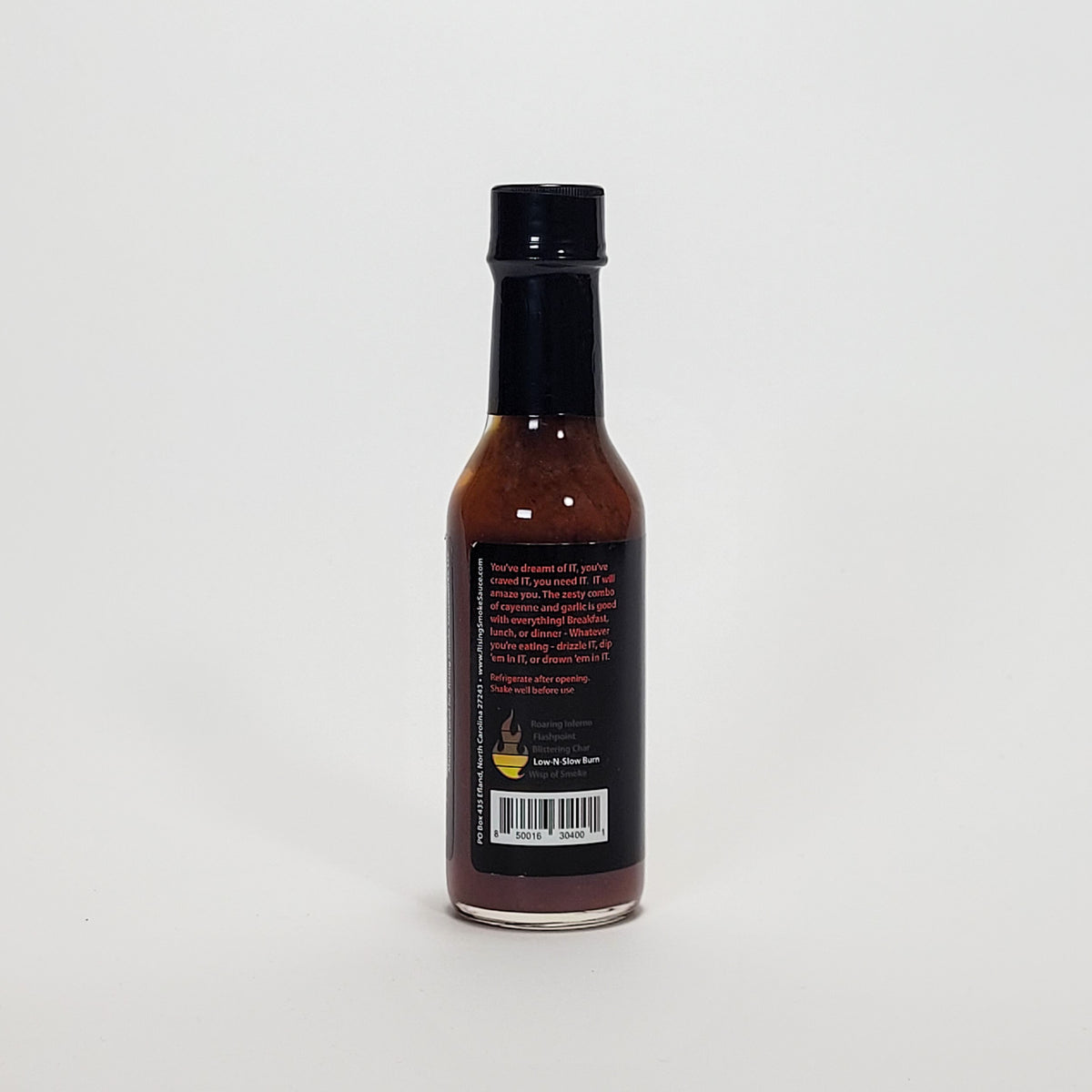 Rising Smoke Sauceworks It Hot Sauce  back