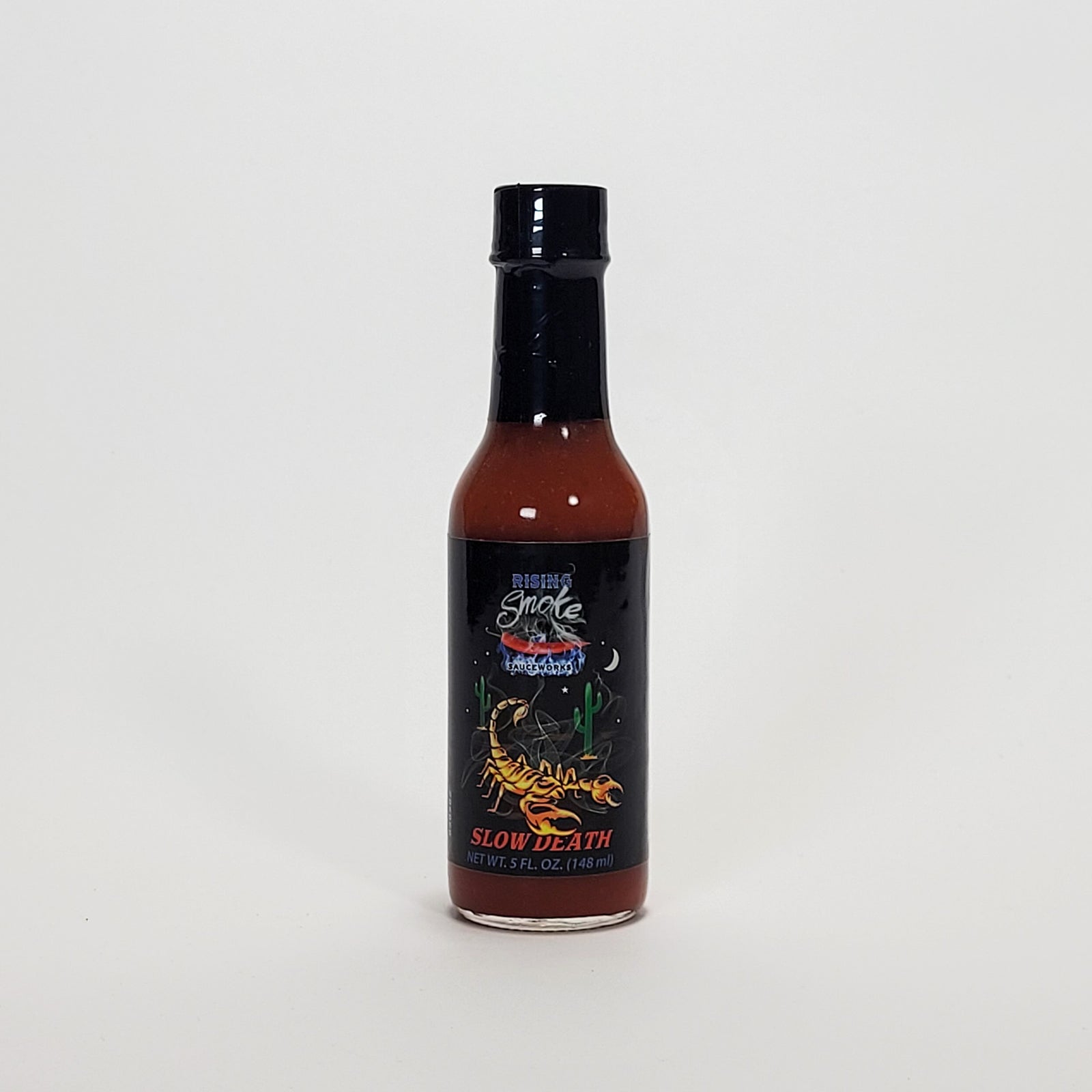 Rising Smoke Sauceworks Slow Death hot sauce