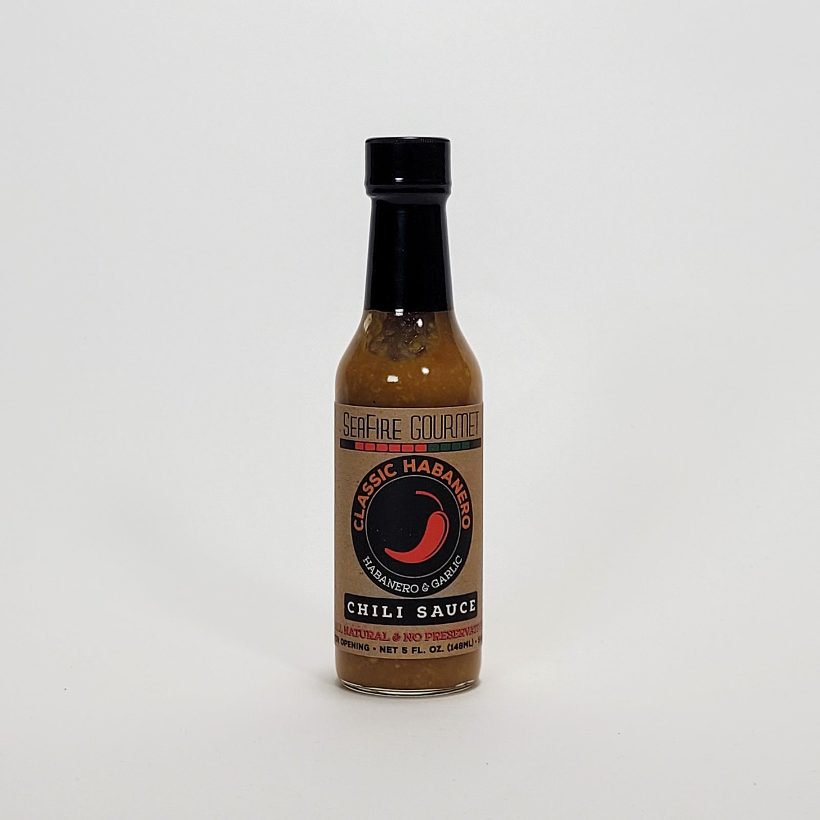 Seafire Gourmet Classic Habanero Chili Sauce hot sauce